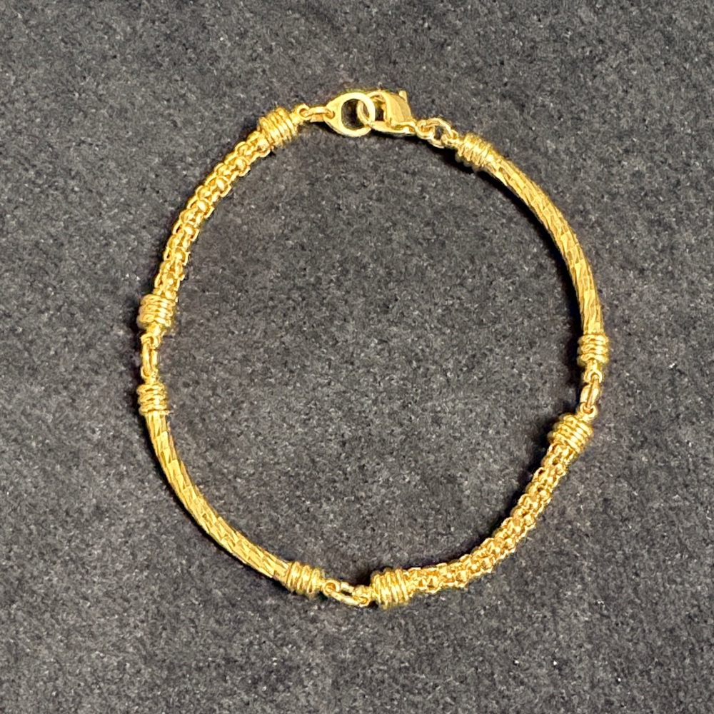 Chic Gold-Tone Bracelet